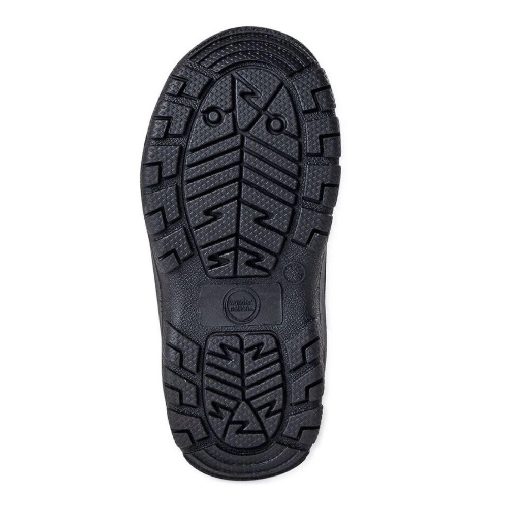 Wonder Nation Big Girls Black Winter Boots Temp Rating -5F Degrees Size 4 NWT - Picture 3 of 14